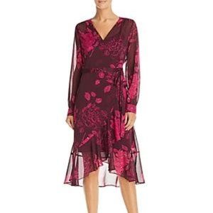 NWT Nanette Lepore Floral Print Wrap Dress